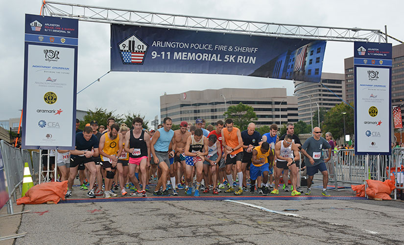 23rd Annual Arlington Police, Fire, Sheriff and ECC 9/11 Memorial 5K